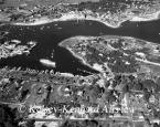 Barnstable--Hyannis 1958  Hyannis Inner Harbor and Docks  B&W