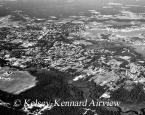 Barnstable--Hyannis 1960  Downtown area and Harbor  B&W