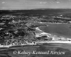 Barnstable--Hyannis 1963  Kalmus Beach Park area  B&W